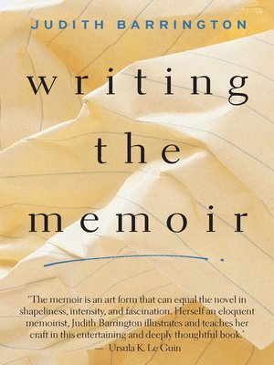 cover image of Writing the Memoir